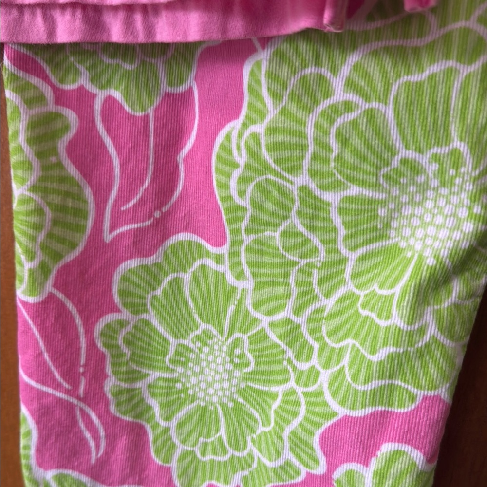 LILLY PULITZER Pink and Green 2 pc outfit - Picture 5 of 7